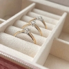 Billede af Ring 0,19 H-W/SI rd/hv14 kt