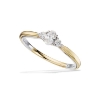 Billede af Ring 0,18 (oval)+2*0,04  H-W/SI  rd/hv14 kt
