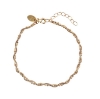 Billede af Aqua Dulce Marianna armbånd forgyldt sølv (17 + 3 cm)
