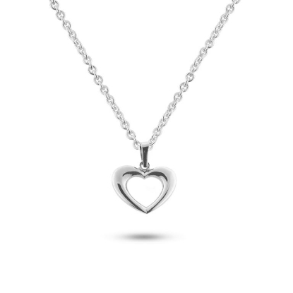 Billede af Vedhæng hjerte, åbent 925s.