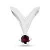Billede af Dream vedhæng med rubin 0,10 ct. i 14 kt hvg