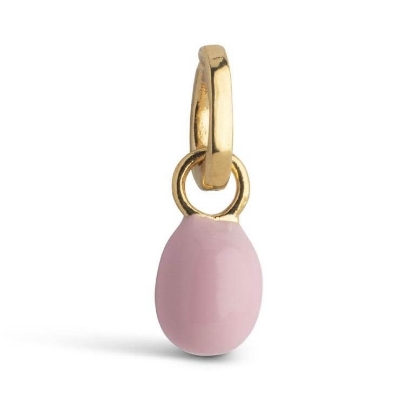 Billede af ENAMEL Copenhagen Charm - Eleanor Pink forgyldt sølv m. emalje