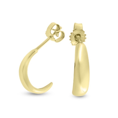 Billede af Ørestik, ½ creol, hj. 14,5 mm. 8 kt. 