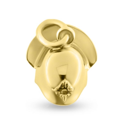 Billede af Vedhæng brandhjelm 8 kt.