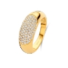 Billede af Spirit Icons Grand Callas ring (S) forgyldt sølv m. cz (str. 54)
