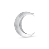 Billede af Jane Kønig Massive Half Moon Stud ørering sølv (1 stk) - Højre