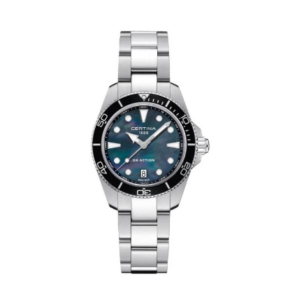 Billede af Certina DS Action dameur stål 34,5mm 30bar