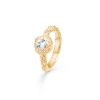 Billede af Studio Z "Wild Cliff" ring forgyldt sølv m. cz (str. 52)
