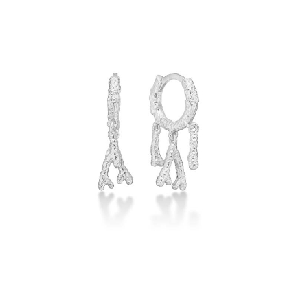 Billede af Studio Z "Reef Essence" øreringe sølv