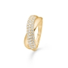 Billede af Mads Z "Celia" ring 8 kt. guld m. cz (str. 60)