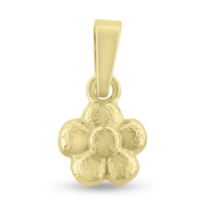 Billede af Vedhæng hyldeblomst med øsken & patz, 8,4 mm. 925s. fg.