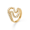 Billede af Mads Z "Mira" ring 14 karat guld m. 0,73 ct. W.SI brillanter (str. 50)