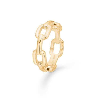 Billede af Mads Z "Marina" ring 8 kt. guld (str. 50-60)