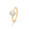 Billede af Mads Z "Stellar" ring 8 kt. guld m. cz (str. 58)