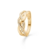 Billede af Mads Z "Lina" ring 8 kt. guld m. cz (str. 50)