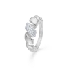 Billede af Mads Z "Swirl w. Topaz" ring sølv m. hvid topas (str. 52)