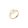 Billede af Lund Copenhagen Marguerit ring forgyldt sølv 11mm (str. 53)