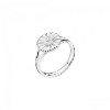 Billede af Lund Copenhagen Marguerit ring sølv 11mm (str. 51)