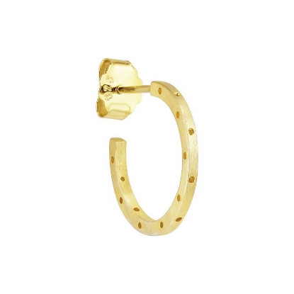 Billede af Jane Kønig Orbis Hoop ørering forgyldt sølv (1 stk.)
