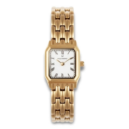 Billede af Mockberg Classic Gold dameur stål gulddoublé 25mm 3bar