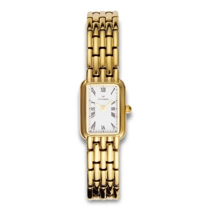 Billede af Mockberg Renaissance Gold dameur stål gulddoublé 17mm 3bar