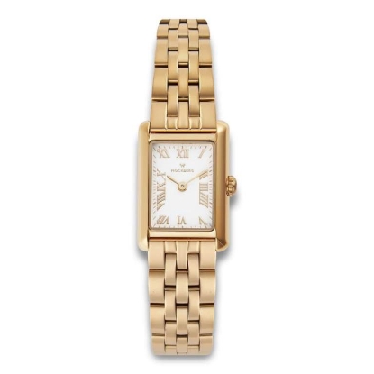 Billede af Mockberg Timeless Gold dameur stål gulddoublé 19mm 3bar