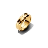 Billede af Pandora Riflet Bred Båndring forgyldt metalblanding (str. 48)