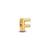 Billede af Pandora Bogstav F Alfabetcharm forgyldt metalblanding