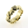 Billede af Ring med hjerter isat 12 brillianter a 0,01 w/vs. 8 kt. 