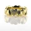 Billede af Ring med hjerter isat 12 brillianter a 0,01 w/vs. 8 kt. 