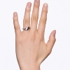 Billede af Maria Black Dolphin ring sølv m. cz (str. 58)