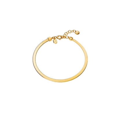 Billede af Maria Black 'Sentiero' armbånd forgyldt sølv (S/M)