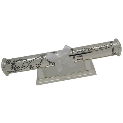 Billede af Nordahl Andersen Dåbsrør m. stork forkromet