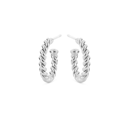 Billede af Susanne Friis Bjørner Creol sølv snoet tråd 15 mm