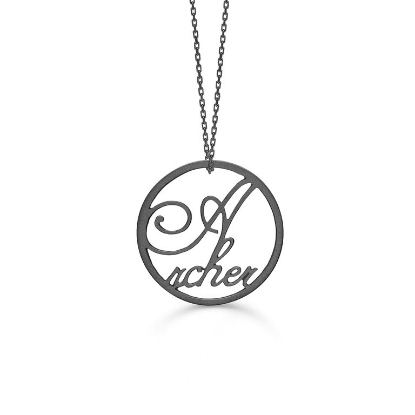 Billede af *Mads Ziegler Sølv antik halskæde "P.Peak" Skytte 23/11-21/12