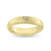 Billede af Ring 3* 0,01 w/vs i hjerte 14 kt.