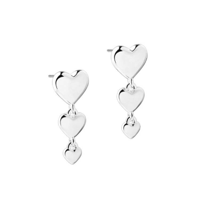 Billede af Aqua Dulce Karla & Me Long øreringe sølv