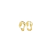 Billede af Aqua Dulce Minara Click Hoop øreringe forgyldt sølv (14mm)