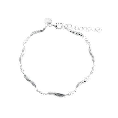 Billede af Aqua Dulce Elara armbånd sølv (17 + 3 cm)