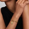 Billede af Pandora Krydsende Pile Medaljon charm forgyldt metalblanding m. cz