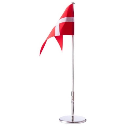 Billede af Nordahl Andersen Flagstang chrom 40cm massiv fod