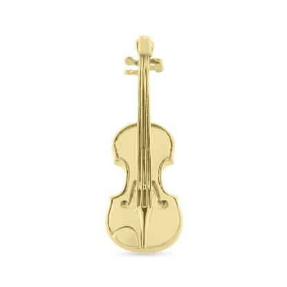 Billede af Vedhæng Violin, lg. 33 mm. skjult øsken 14 kt. facon + 6,8 gr.