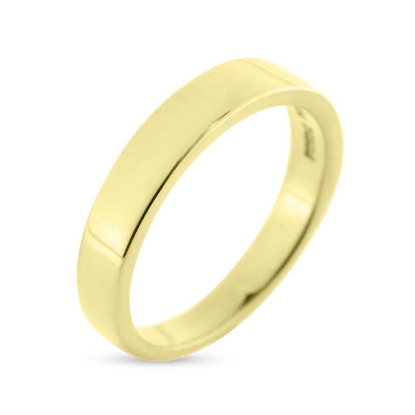 Billede af Ring firkantet profil (str. 60-69) 8 kt.