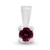 Billede af Dream Delux vedhæng m. rubin 2,5 mm. ca. 0,10 ct. 14 kt.hvg.