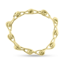 Billede af Arml. massiv med haklås & 8-tal, 19,5 cm. 8 kt.