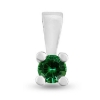 Billede af Dream Delux vedhæng m. smaragd 4,5 mm. ca. 0,37 ct. 14 kt. hvg. 