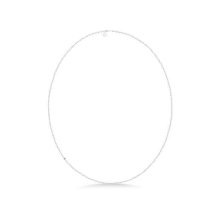 Billede af Julie Sandlau Fina halskæde rhodineret sølv m. cz (60 cm)