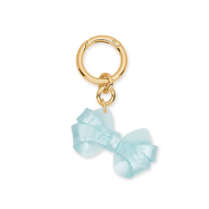 Billede af Studio Z Nøglering - Blå sløjfe