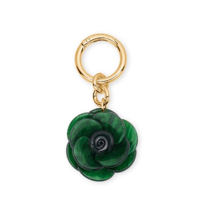 Billede af Studio Z Nøglering - Grøn rose