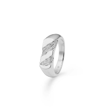 Billede af Studio Z "Glacier" ring sølv (str. 54)